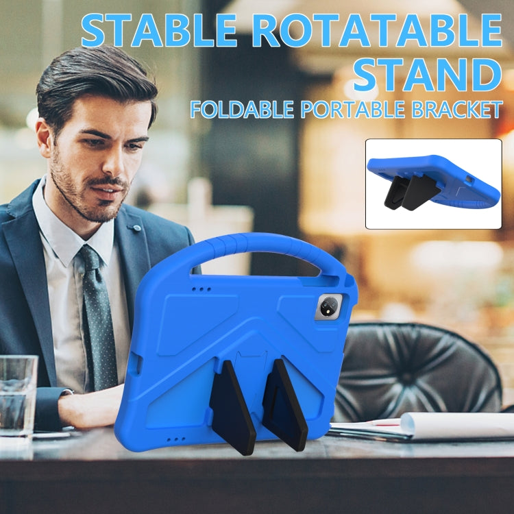 For Teclast M40 Pro 2023 EVA Shockproof Tablet Case with Holder(Blue) - Teclast by PMC TechLife | Online Shopping South Africa | PMC TechLife | Buy Now Pay Later Mobicred