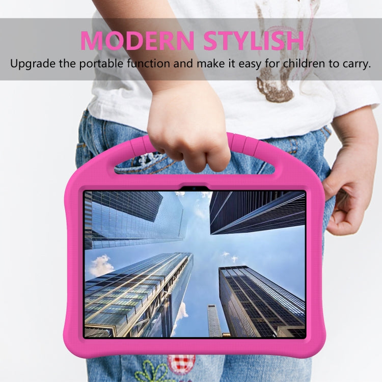 For Teclast M40 2022 EVA Shockproof Tablet Case with Holder(Rose Red) - Teclast by PMC TechLife | Online Shopping South Africa | PMC TechLife | Buy Now Pay Later Mobicred