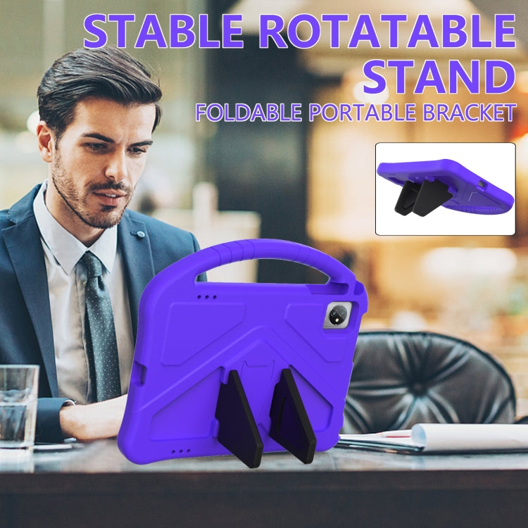For Teclast P40HD 2022 / P40S 2023 EVA Shockproof Tablet Case with Holder(Purple) - Teclast by PMC TechLife | Online Shopping South Africa | PMC TechLife | Buy Now Pay Later Mobicred