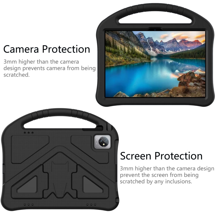 For Blackview Tab 70 WiFi 2023 EVA Shockproof Tablet Case with Holder(Black) - Others by PMC TechLife | Online Shopping South Africa | PMC TechLife