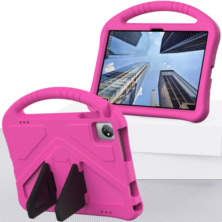 For Blackview Tab 70 WiFi 2023 EVA Shockproof Tablet Case with Holder(Rose Red) - Others by PMC TechLife | Online Shopping South Africa | PMC TechLife