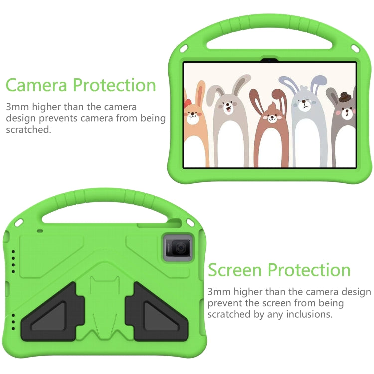 For Blackview Osal Pad 15 2023 10.36 EVA Shockproof Tablet Case with Holder(Green) - Others by PMC TechLife | Online Shopping South Africa | PMC TechLife