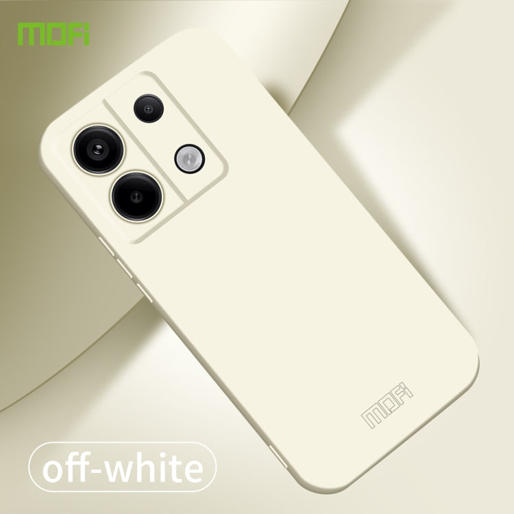 For Xiaomi Redmi Note 13 Pro MOFI Qin Series Skin Feel All-inclusive PC Phone Case(Beige) - Note 13 Pro Cases by MOFI | Online Shopping South Africa | PMC Jewellery