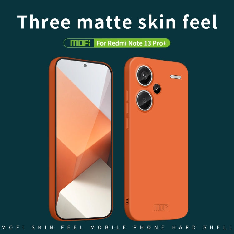 For Xiaomi Redmi Note 13 Pro+ MOFI Qin Series Skin Feel All-inclusive PC Phone Case(Blue) - Xiaomi Cases by MOFI | Online Shopping South Africa | PMC TechLife | Buy Now Pay Later Mobicred
