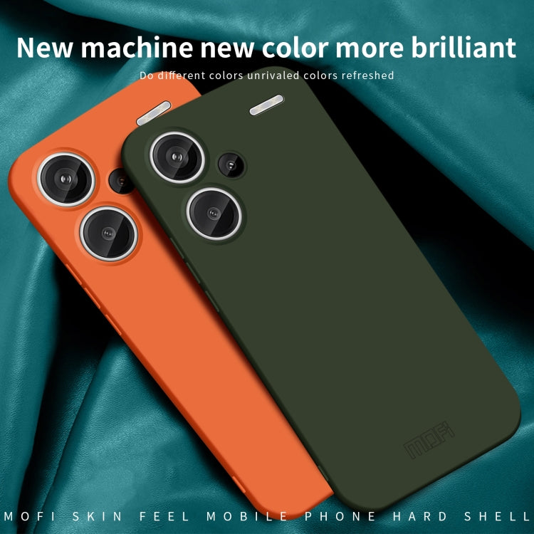 For Xiaomi Redmi Note 13 Pro+ MOFI Qin Series Skin Feel All-inclusive PC Phone Case(Green) - Note 13 Pro+ Cases by MOFI | Online Shopping South Africa | PMC Jewellery