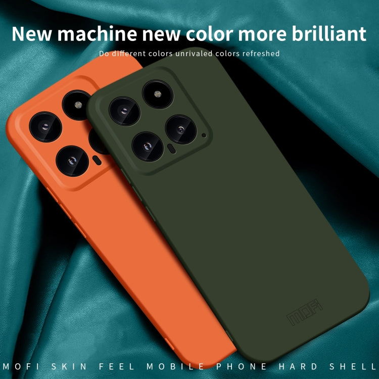 For Xiaomi 14 MOFI Qin Series Skin Feel All-inclusive PC Phone Case(Black) - 14 Cases by MOFI | Online Shopping South Africa | PMC TechLife