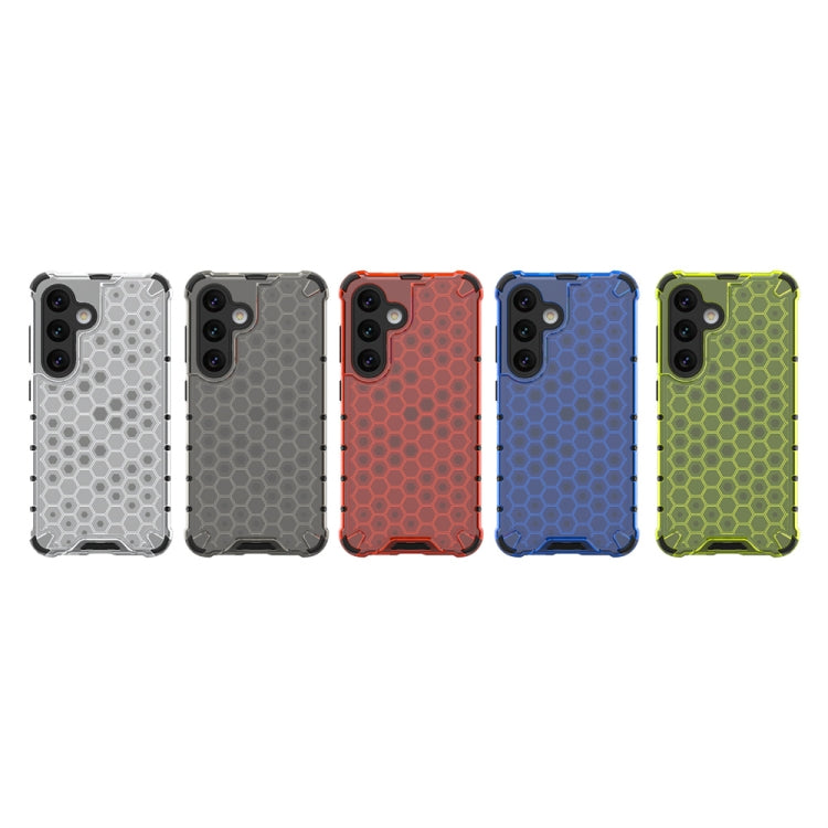 For Samsung Galaxy S24 5G Shockproof Honeycomb Phone Case(Red) - Galaxy S24 5G Cases by PMC TechLife | Online Shopping South Africa | PMC TechLife