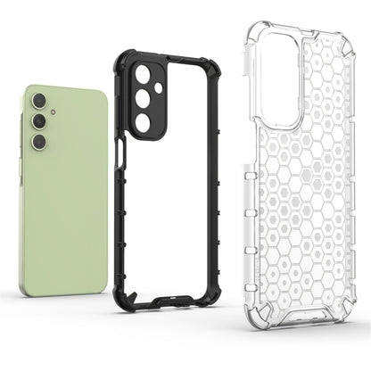 For Samsung Galaxy A25 5G Shockproof Honeycomb Phone Case(Green) - Galaxy Phone Cases by PMC Jewellery | Online Shopping South Africa | PMC Jewellery