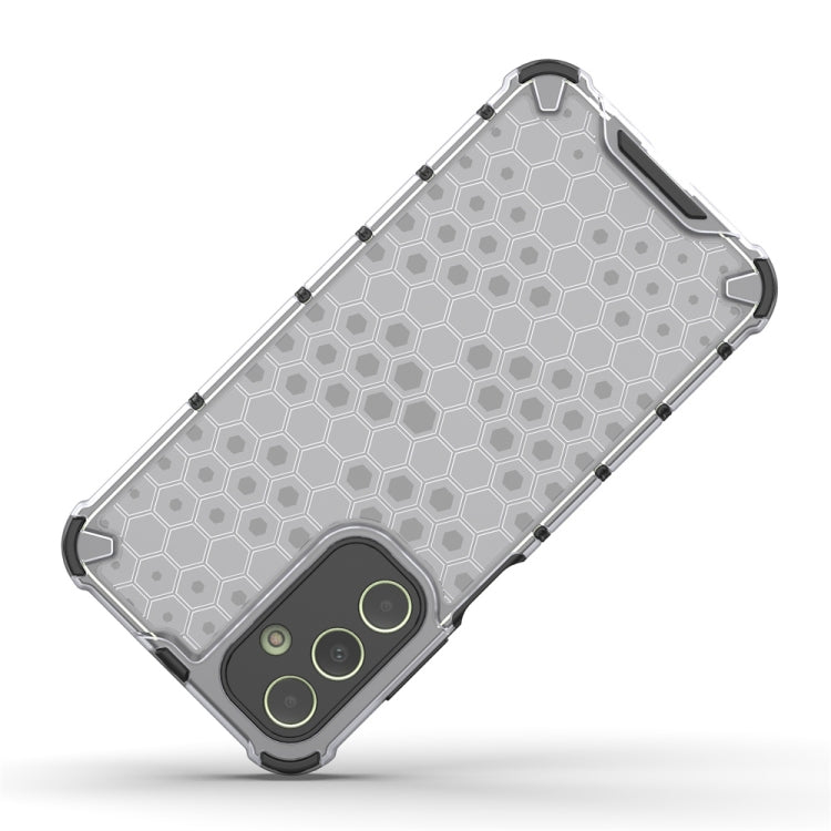 For Samsung Galaxy A25 5G Shockproof Honeycomb Phone Case(Green) - Galaxy Phone Cases by PMC TechLife | Online Shopping South Africa | PMC TechLife