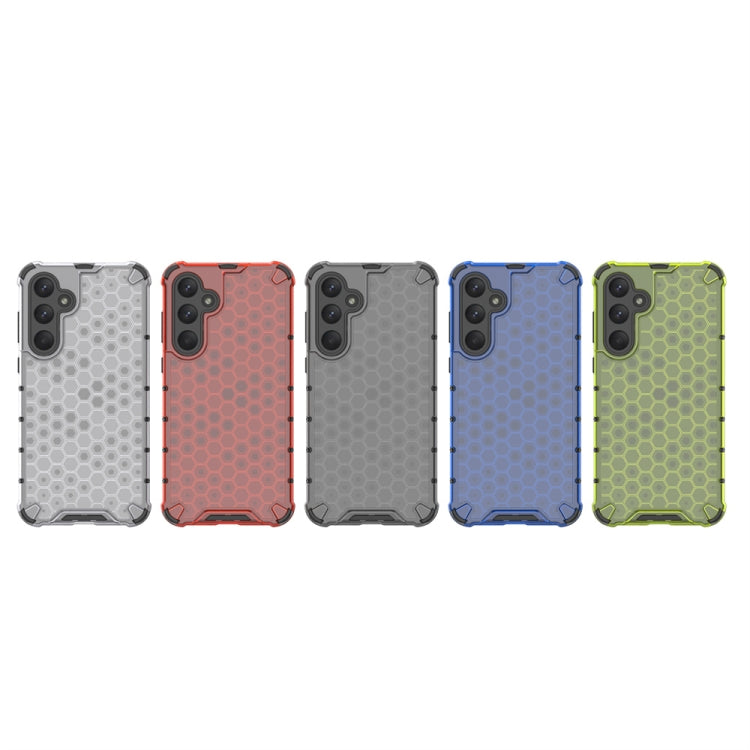 For Samsung Galaxy A55 Shockproof Honeycomb Phone Case(Black) - Galaxy Phone Cases by PMC TechLife | Online Shopping South Africa | PMC TechLife