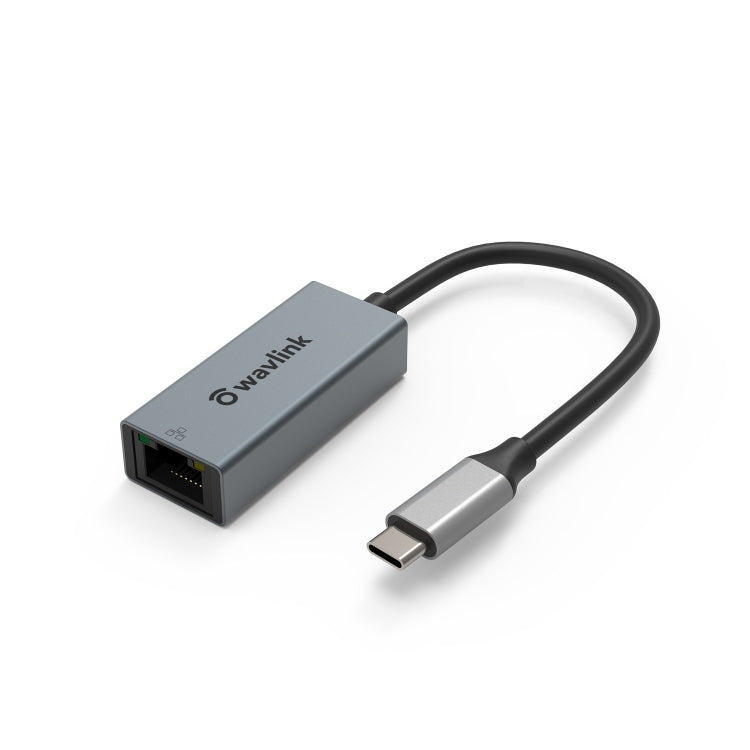 WAVLINK NWU329GC Type-C to RJ45 LAN Network Cable Converter Gigabit Ethernet Adapter - USB HUB by WAVLINK | Online Shopping South Africa | PMC Jewellery | Buy Now Pay Later Mobicred