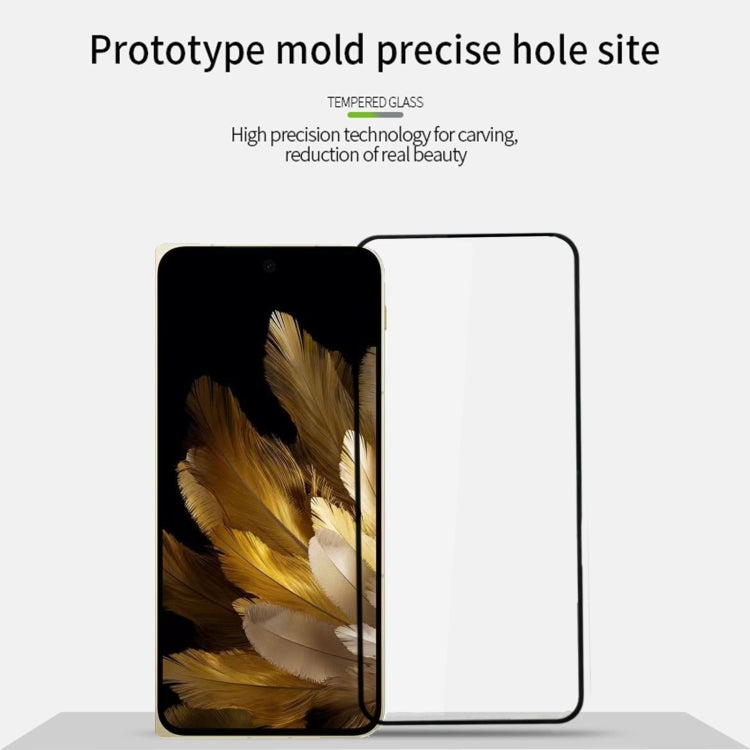 For OPPO Find N3 MOFI 9H 2.5D Full Screen Tempered Glass Film(Black) - OPPO Tempered Glass by MOFI | Online Shopping South Africa | PMC TechLife | Buy Now Pay Later Mobicred