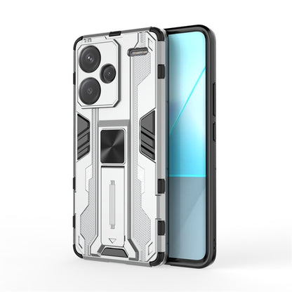 For Redmi Note 13 Pro 5G Supersonic Armor PC Hybrid TPU Phone Case(Silver) - Note 13 Pro Cases by PMC Jewellery | Online Shopping South Africa | PMC Jewellery | Buy Now Pay Later Mobicred