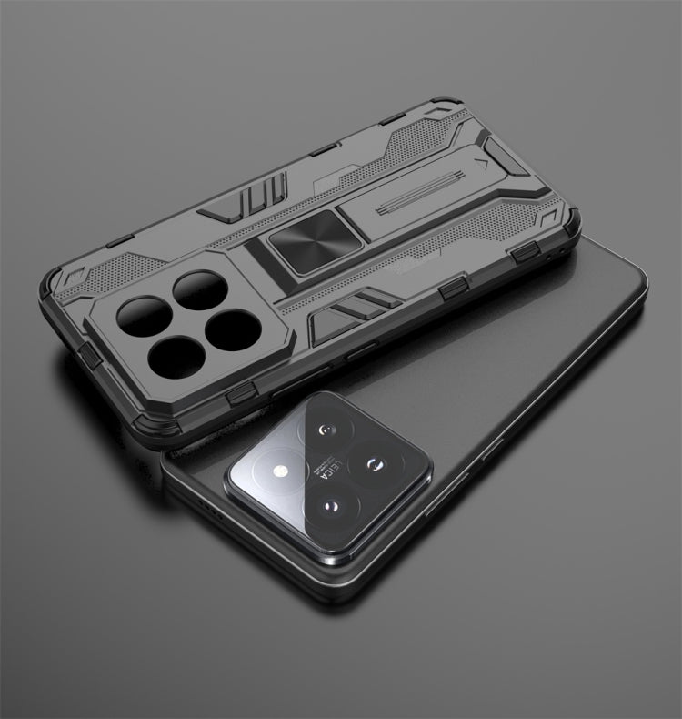 For Xiaomi 14 Pro Supersonic Armor PC Hybrid TPU Phone Case(Red) - 14 Pro Cases by PMC TechLife | Online Shopping South Africa | PMC TechLife | Buy Now Pay Later Mobicred