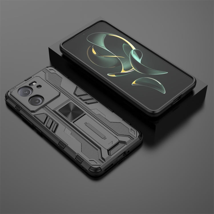 For Xiaomi 13T Pro Supersonic Armor PC Hybrid TPU Phone Case(Black) - Xiaomi Cases by PMC TechLife | Online Shopping South Africa | PMC TechLife | Buy Now Pay Later Mobicred