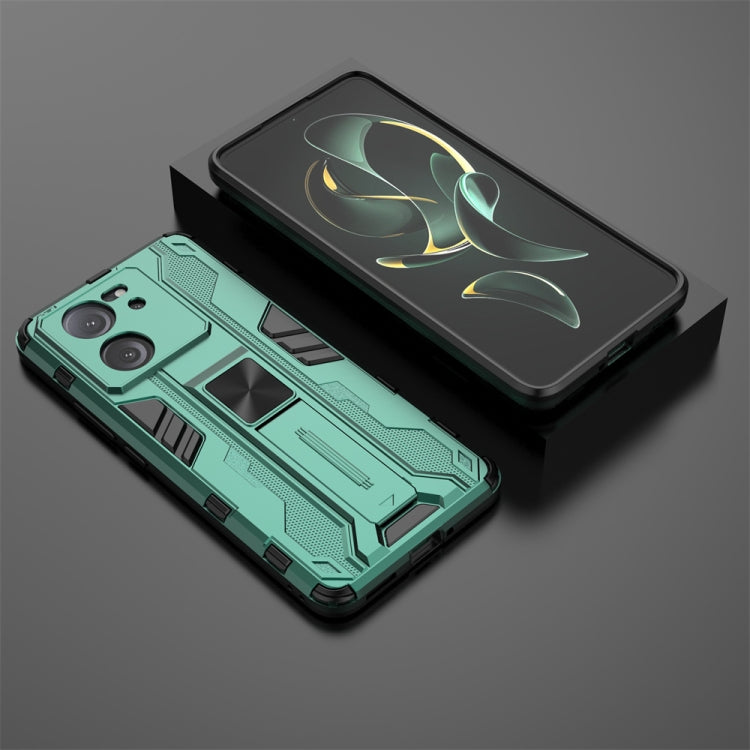 For Xiaomi 13T Pro Supersonic Armor PC Hybrid TPU Phone Case(Green) - Xiaomi Cases by PMC TechLife | Online Shopping South Africa | PMC TechLife | Buy Now Pay Later Mobicred