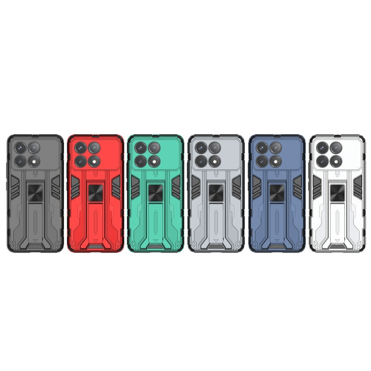 For Redmi K70 Supersonic Armor PC Hybrid TPU Phone Case(Black) - Xiaomi Cases by PMC TechLife | Online Shopping South Africa | PMC TechLife | Buy Now Pay Later Mobicred