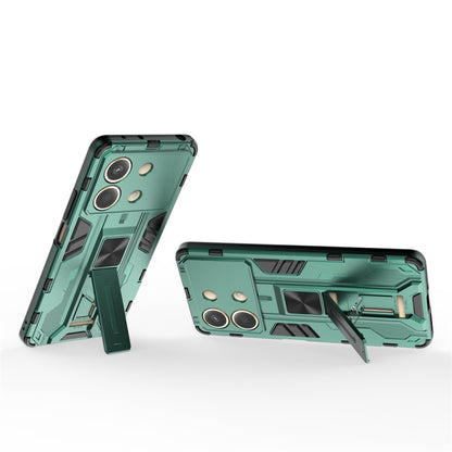 For Redmi Note 13R Pro Supersonic Armor PC Hybrid TPU Phone Case(Green) - Xiaomi Cases by PMC Jewellery | Online Shopping South Africa | PMC Jewellery | Buy Now Pay Later Mobicred