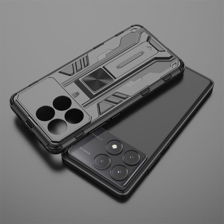 For Xiaomi Poco X6 Pro Supersonic Armor PC Hybrid TPU Phone Case(Grey) - free shipping - PMC TechLife - Order now!