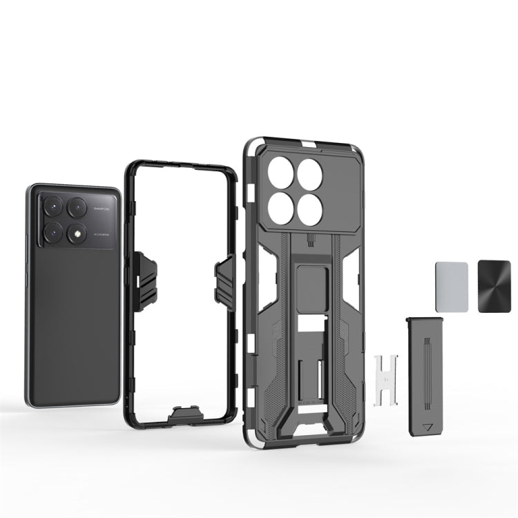 For Xiaomi Poco X6 Pro Supersonic Armor PC Hybrid TPU Phone Case(Grey) - free shipping - PMC TechLife - Order now!