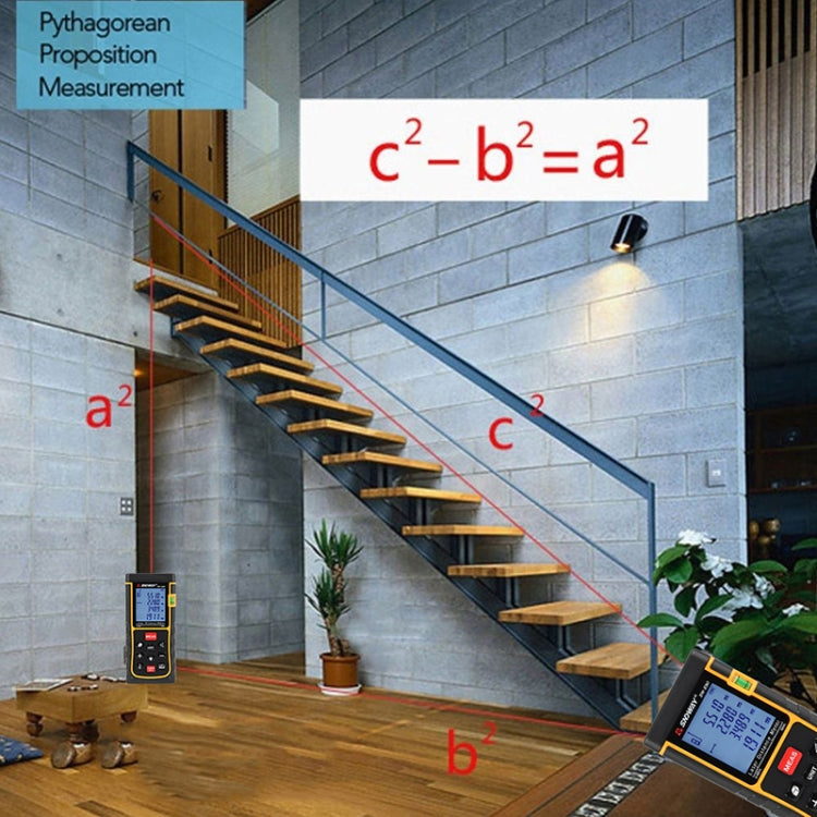 SNDWAY Handheld Laser Range Finder SW-E80 - free shipping - PMC Jewellery - Order now!