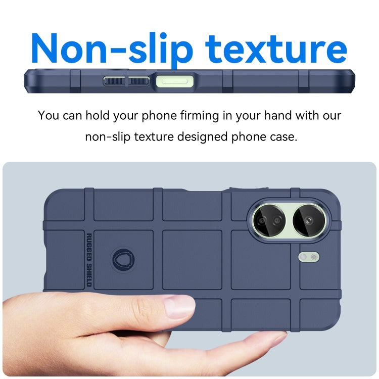 For Xiaomi Redmi 13C Full Coverage Shockproof TPU Phone Case(Blue) - 13C Cases by PMC TechLife | Online Shopping South Africa | PMC TechLife | Buy Now Pay Later Mobicred