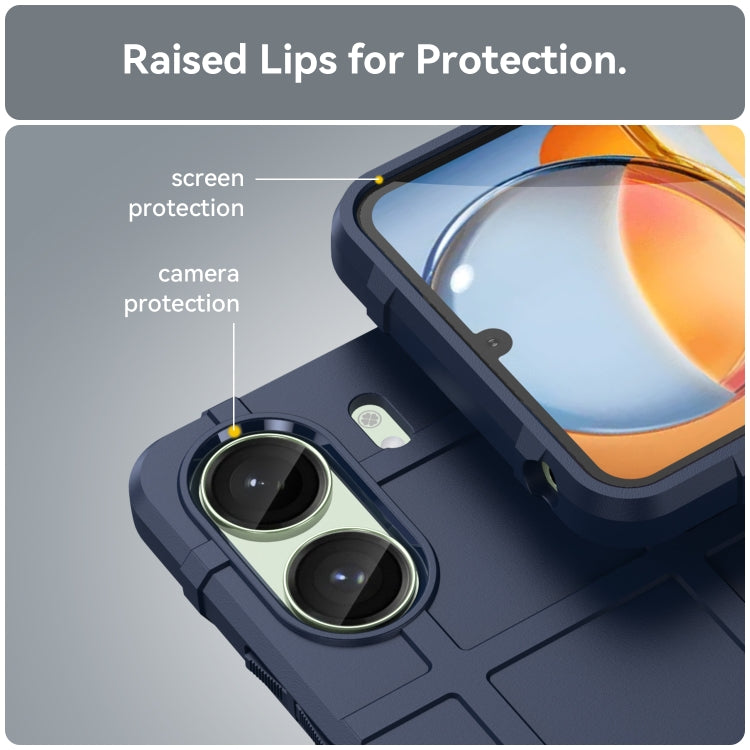 For Xiaomi Redmi 13C Full Coverage Shockproof TPU Phone Case(Blue) - 13C Cases by PMC TechLife | Online Shopping South Africa | PMC TechLife | Buy Now Pay Later Mobicred
