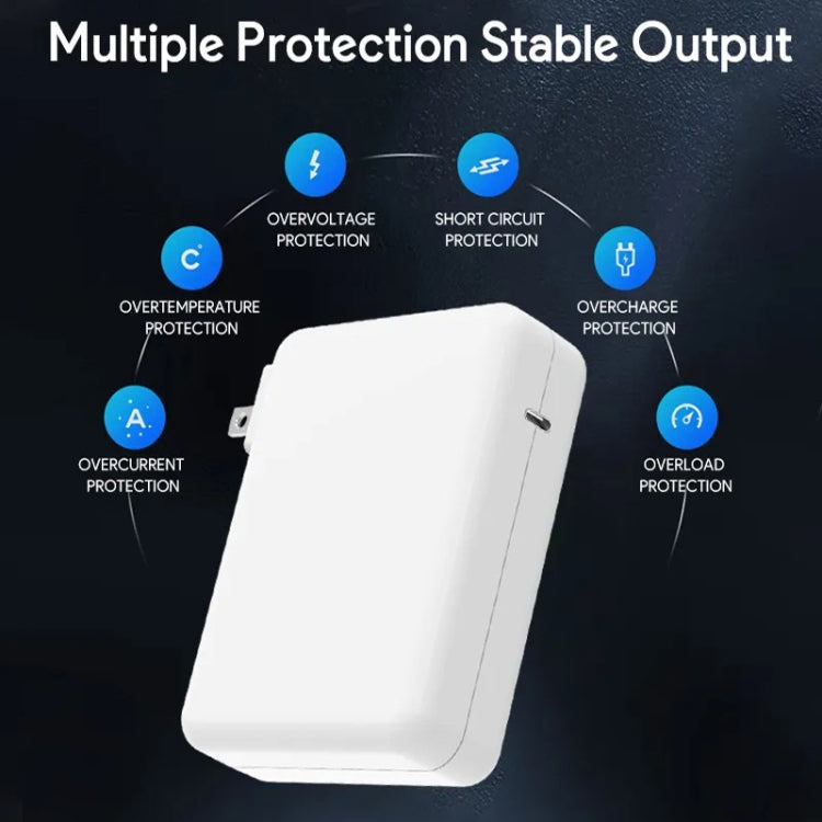 PD3.1 140W USB-C PD Laptop Power Adapter + 2m 5A USB-C to USB-C Data Cable UK Plug - Cable & Adapter by PMC Jewellery | Online Shopping South Africa | PMC Jewellery | Buy Now Pay Later Mobicred