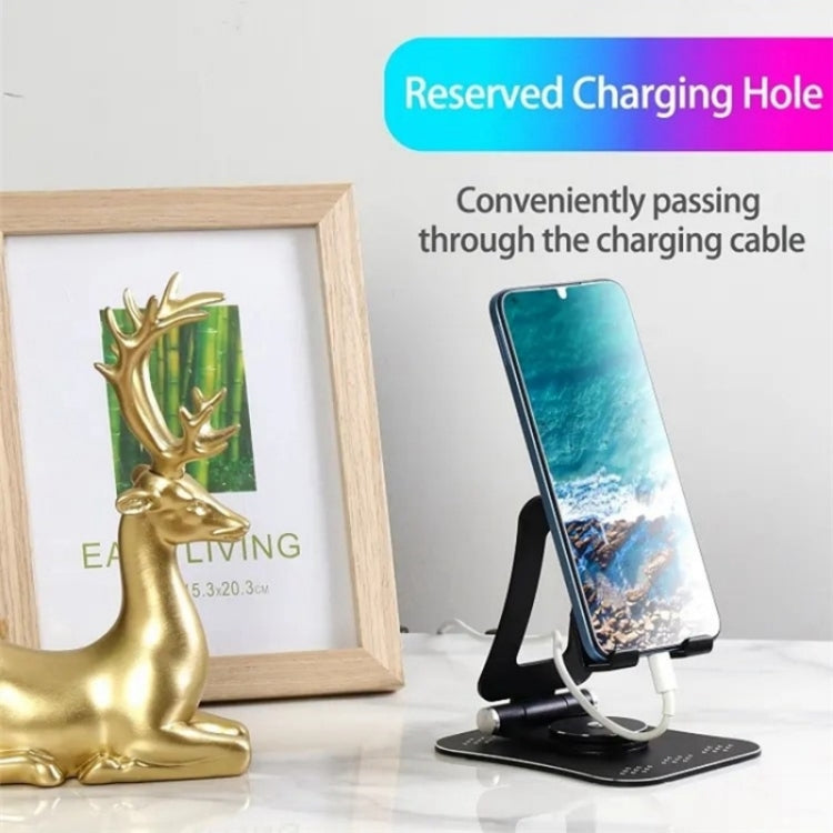 G61 Portable Folding 360-Degree Rotating Desktop Phone Holder(Red) - Stand by PMC TechLife | Online Shopping South Africa | PMC TechLife | Buy Now Pay Later Mobicred