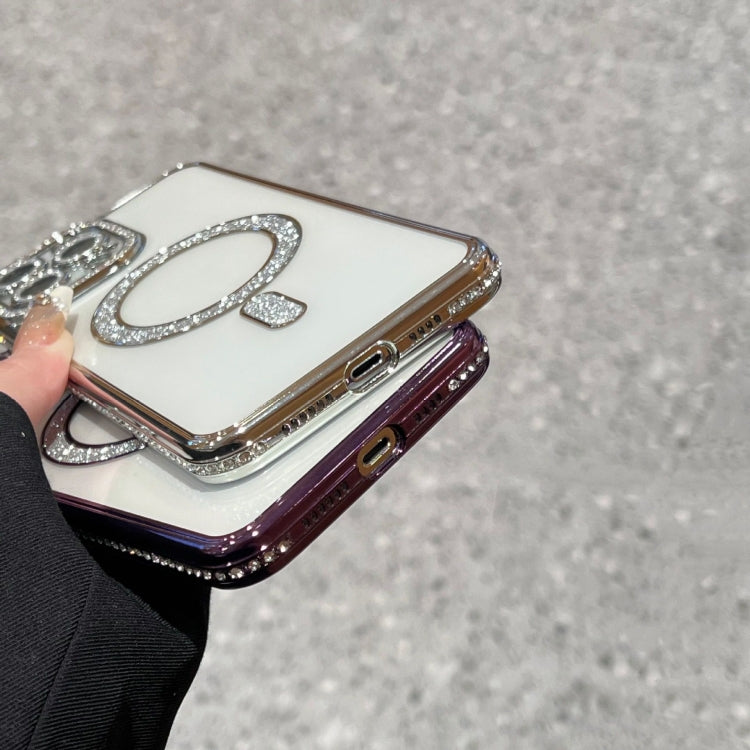 For iPhone 13 Pro Diamond Plated MagSafe TPU Phone Case(Gold) - free shipping - PMC TechLife - Order now!