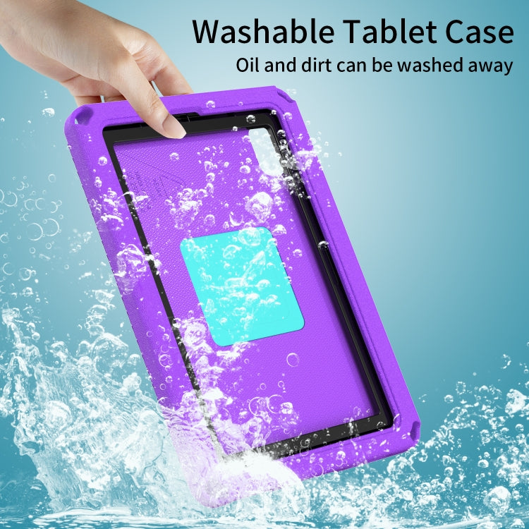 For Lenovo Tab M9 2023 EVA Hybrid PC Shockproof Tablet Case(Purple) - Lenovo by PMC TechLife | Online Shopping South Africa | PMC TechLife | Buy Now Pay Later Mobicred