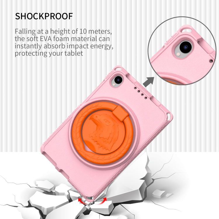 For TCL Tab 8 LE / WiFi 2023 EVA Hybrid PC Shockproof Tablet Case with Frame(Pink) - Others by PMC TechLife | Online Shopping South Africa | PMC TechLife | Buy Now Pay Later Mobicred