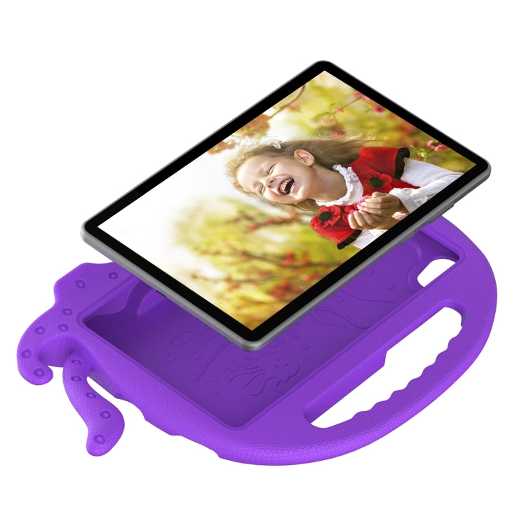 For TCL Tab 8 LE / WiFi 2023 Octopus Style EVA Hybrid PC Shockproof Tablet Case with Strap(Purple) - Others by PMC TechLife | Online Shopping South Africa | PMC TechLife | Buy Now Pay Later Mobicred