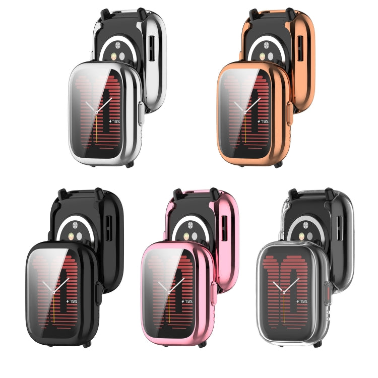 For Amazfit Active A2211 TPU All-Inclusive Watch Protective Case(Rose Gold) - Watch Cases by PMC Jewellery | Online Shopping South Africa | PMC Jewellery