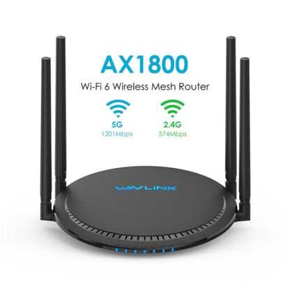 WAVLINK WN531AX2 AX1800 Dual Band Gigabit Wireless Internet Router WiFi 6 Repeater, Plug:UK Plug - Wireless Routers by WAVLINK | Online Shopping South Africa | PMC Jewellery | Buy Now Pay Later Mobicred