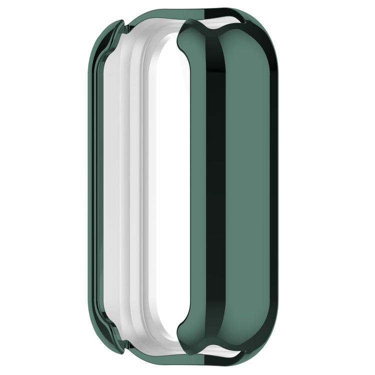 For Xiaomi Smart Band 8 Active Full Package TPU Electroplated Watch Protective Case(Green) - Watch Cases by PMC TechLife | Online Shopping South Africa | PMC TechLife | Buy Now Pay Later Mobicred