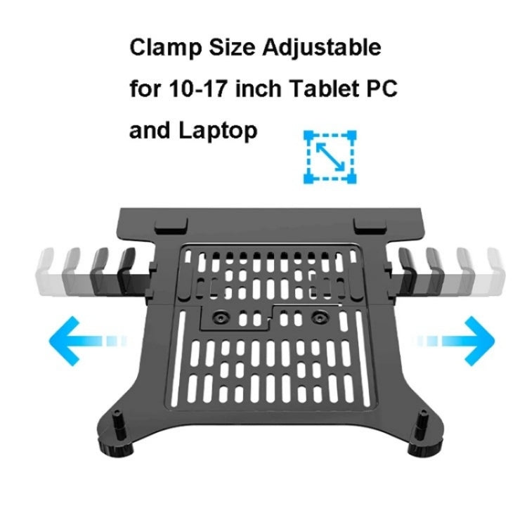 NORTH BAYOU NB FP-2 Notebook Tray Compatible VESA 100x100mm for 10 -17 inch Laptop Mount Holder - Laptop Stand by PMC Jewellery | Online Shopping South Africa | PMC Jewellery | Buy Now Pay Later Mobicred