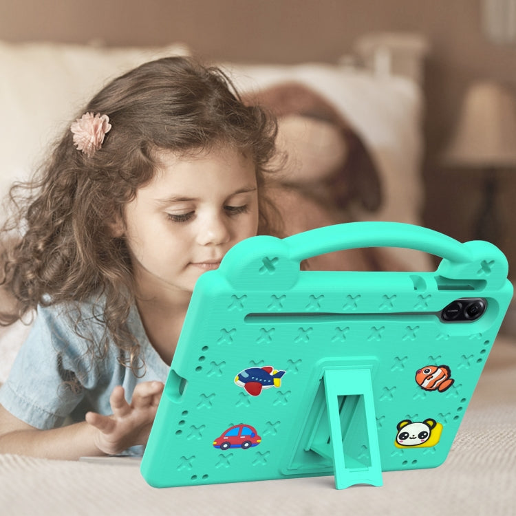 For Honor X8 Pro 11.5 Handle Kickstand Children EVA Shockproof Tablet Case(Mint Green) - free shipping - PMC TechLife - Order now!