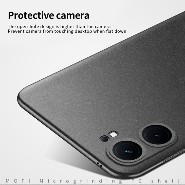 For vivo iQOO Neo9 /Neo9 Pro MOFI Fandun Series Frosted PC Ultra-thin All-inclusive Phone Case(Gray) - vivo Cases by MOFI | Online Shopping South Africa | PMC Jewellery