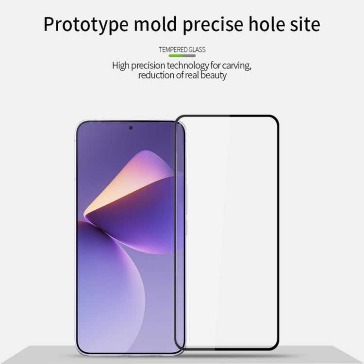 For Meizu 21 MOFI 9H 2.5D Full Screen Tempered Glass Film(Black) - Huawei Tempered Glass by MOFI | Online Shopping South Africa | PMC Jewellery