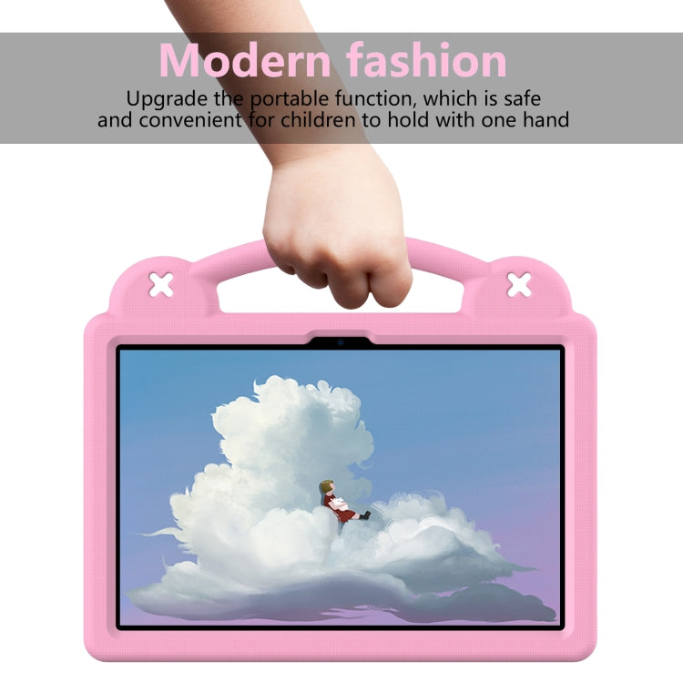 For TCL Nxt Pader 11 2023 Handle Kickstand Children EVA Shockproof Tablet Case(Pink) - Others by PMC TechLife | Online Shopping South Africa | PMC TechLife | Buy Now Pay Later Mobicred