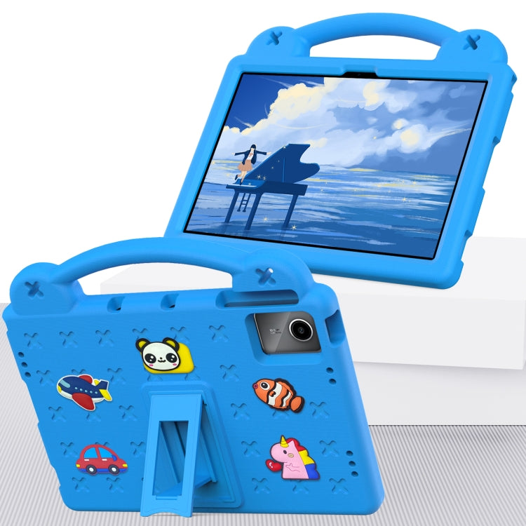 For Huawei MatePad SE 11 2024 Handle Kickstand Children EVA Shockproof Tablet Case(Sky Blue) - Huawei by PMC Jewellery | Online Shopping South Africa | PMC Jewellery | Buy Now Pay Later Mobicred