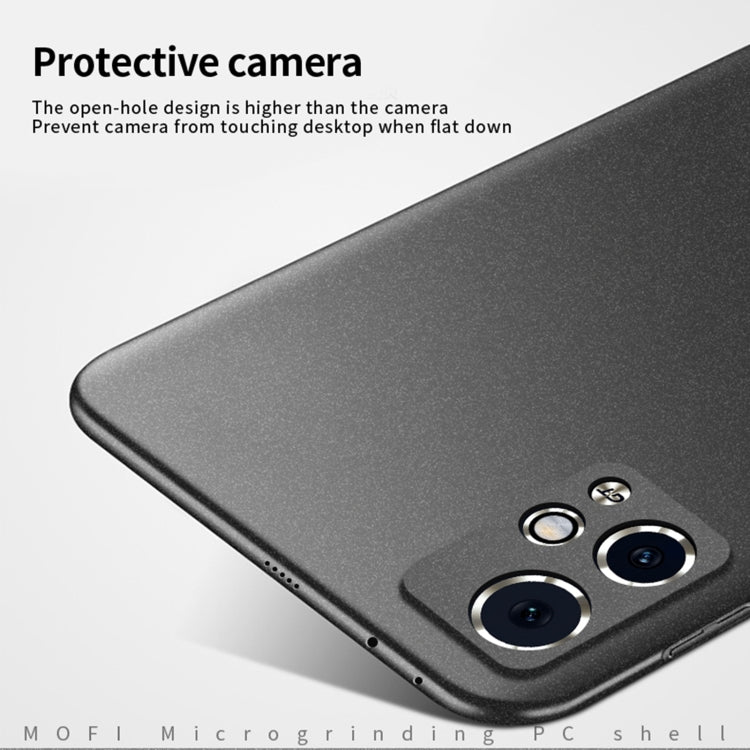 For Honor 90 GT MOFI Fandun Series Frosted PC Ultra-thin All-inclusive Phone Case(Black) - Honor Cases by MOFI | Online Shopping South Africa | PMC Jewellery