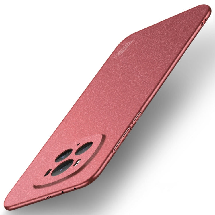 For Honor Magic6 Pro MOFI Fandun Series Frosted PC Ultra-thin All-inclusive Phone Case(Red) - Honor Cases by MOFI | Online Shopping South Africa | PMC TechLife | Buy Now Pay Later Mobicred