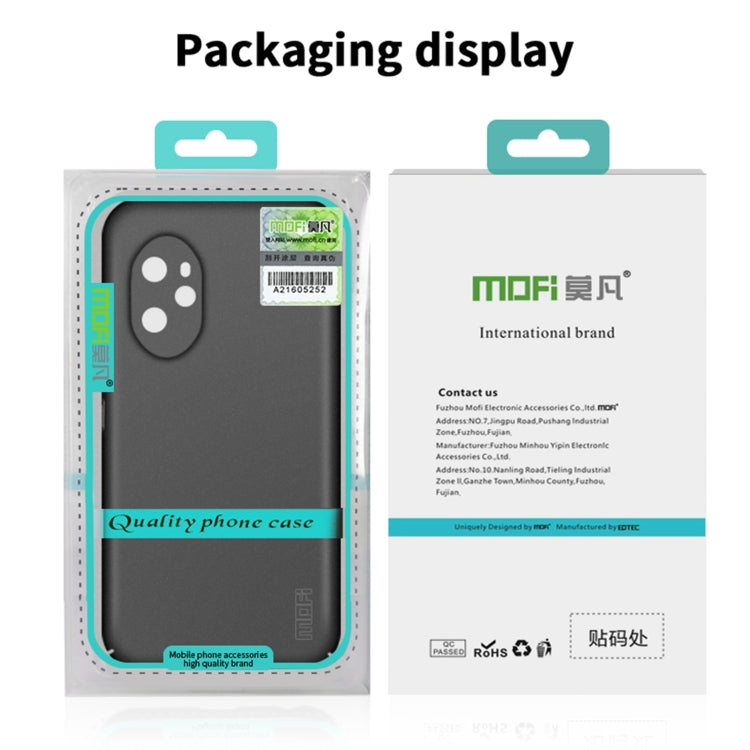 For Honor Magic6 MOFI Fandun Series Frosted PC Ultra-thin All-inclusive Phone Case(Red) - Honor Cases by MOFI | Online Shopping South Africa | PMC TechLife