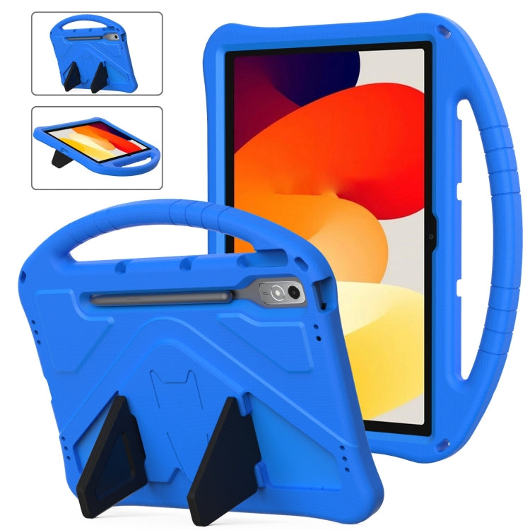 For Lenovo Tab P12 EVA Shockproof Tablet Case with Holder(Blue) - Lenovo by PMC TechLife | Online Shopping South Africa | PMC TechLife | Buy Now Pay Later Mobicred