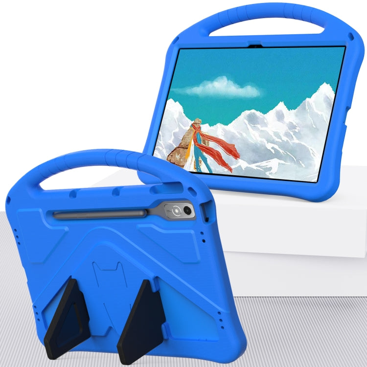 For Lenovo Tab P12 EVA Shockproof Tablet Case with Holder(Blue) - Lenovo by PMC TechLife | Online Shopping South Africa | PMC TechLife | Buy Now Pay Later Mobicred