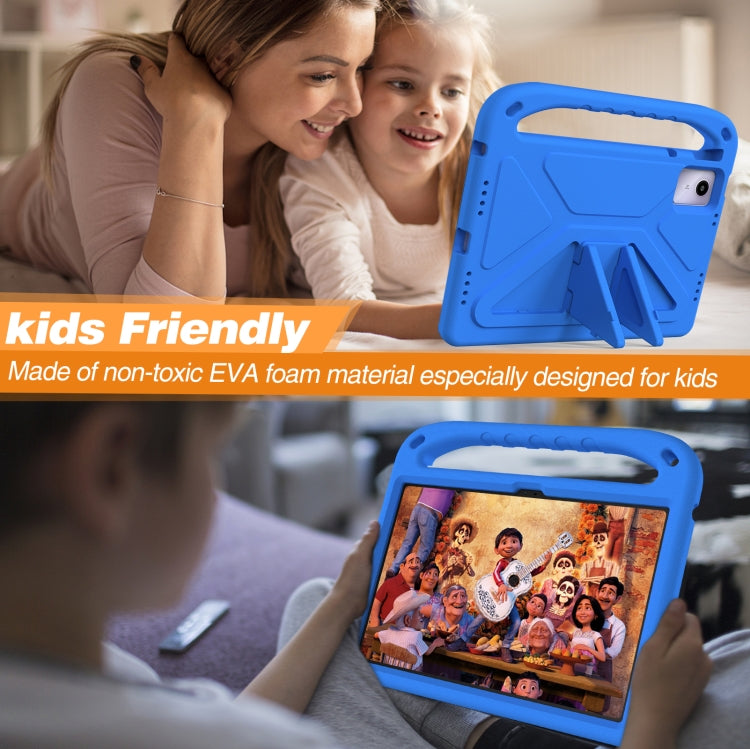 For Lenovo Tab  P12 / Xiaoxin Pad Pro 12.7 Handle EVA Shockproof Tablet Case with Holder(Blue) - Lenovo by PMC TechLife | Online Shopping South Africa | PMC TechLife | Buy Now Pay Later Mobicred