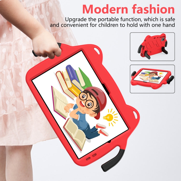 For TCL Tab 11 9466x3 Ice Baby EVA Shockproof Hard PC Tablet Case(Rose Red+Black) - free shipping - PMC TechLife - Order now!