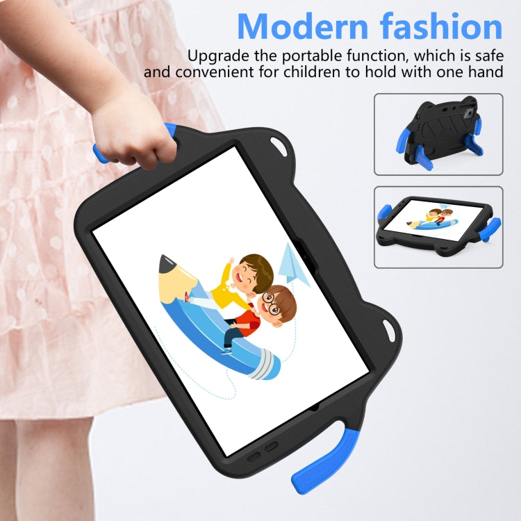 For TCL NxtPader 11 2023 Ice Baby EVA Shockproof Hard PC Tablet Case(Black+Blue) - Others by PMC TechLife | Online Shopping South Africa | PMC TechLife | Buy Now Pay Later Mobicred